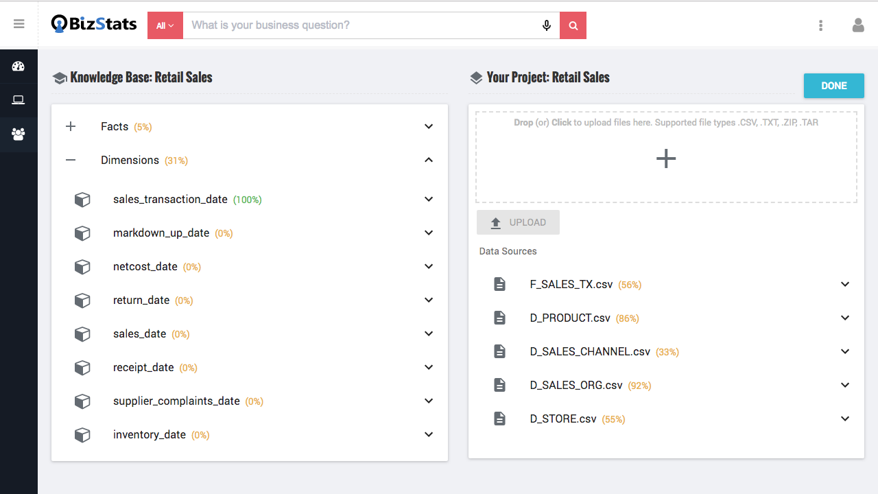 KB mapping with dataset